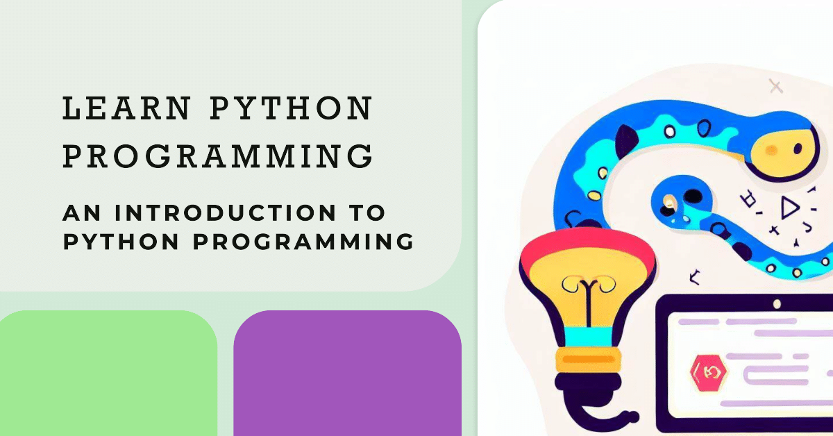 introduction to python programming