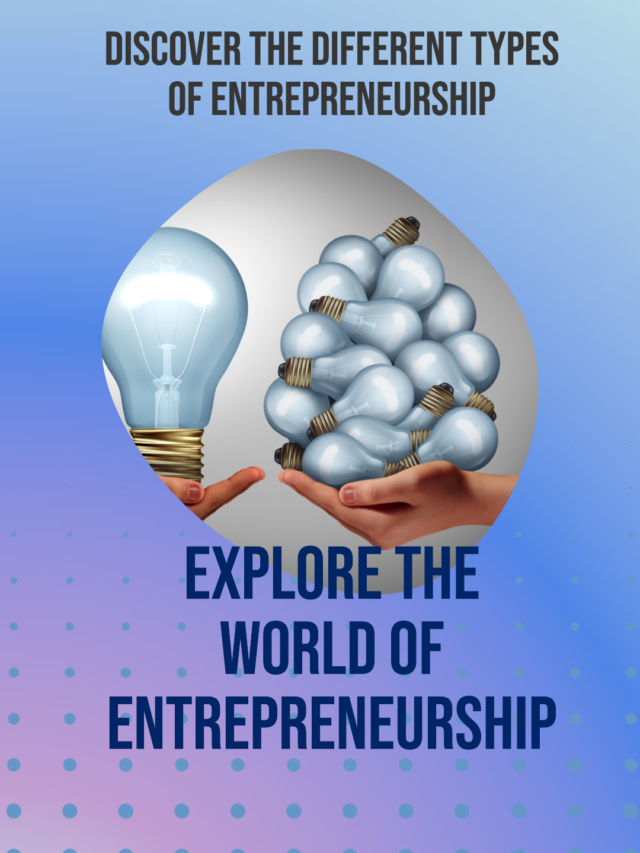 Types of Entrepreneurship